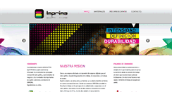 Desktop Screenshot of imprima.com.ar